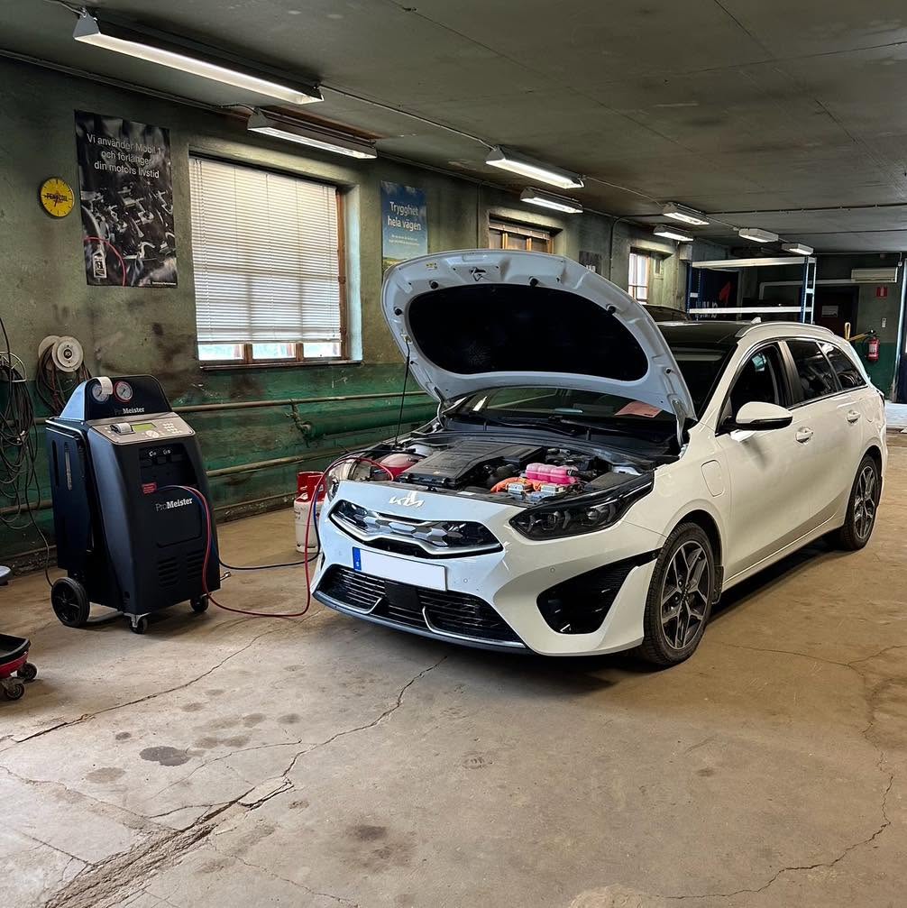 AC-service på Kia